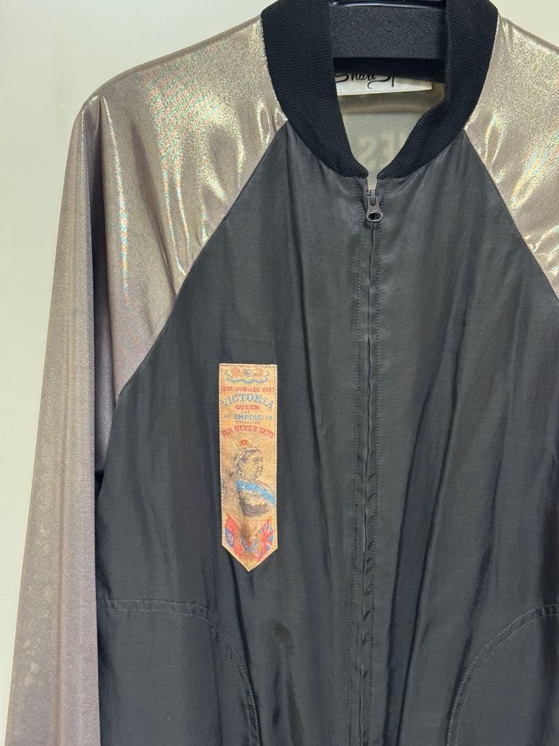 シェアースピリット　シルクプリントスカジャン