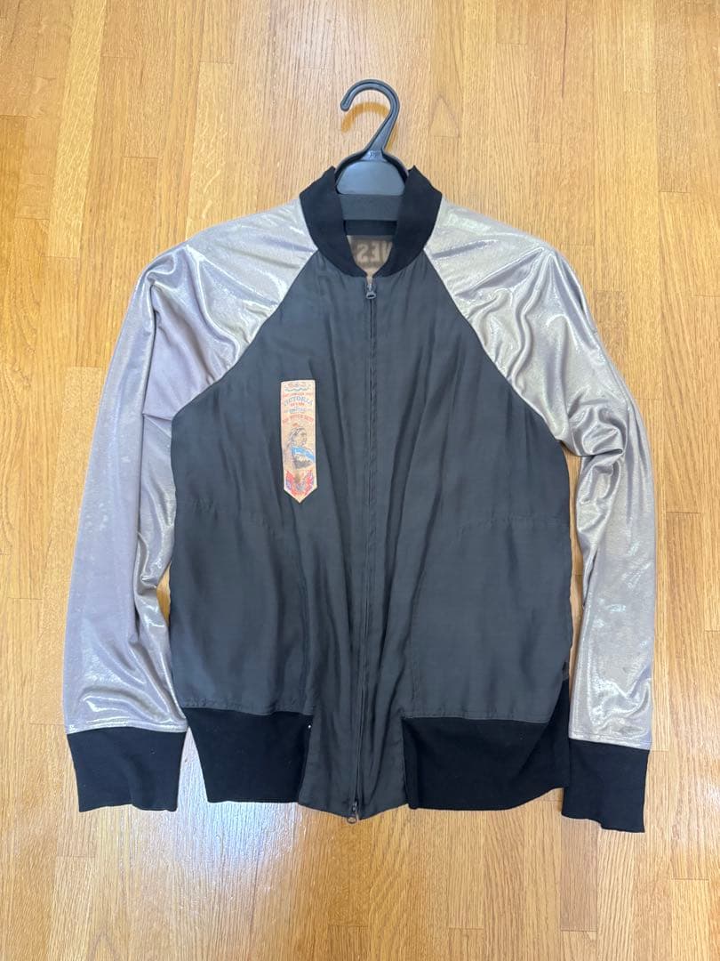 シェアースピリット　シルクプリントスカジャン