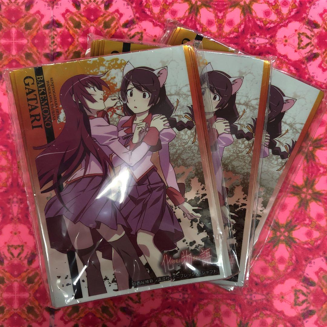 カードスリーブ　化物語　戦場ヶ原&羽川　5個