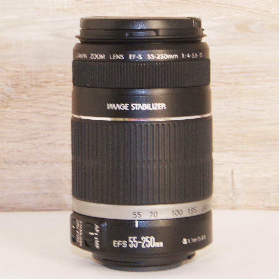 キャノン EF-S 55-250mm IS⭐️望遠レンズ✨canon 美品