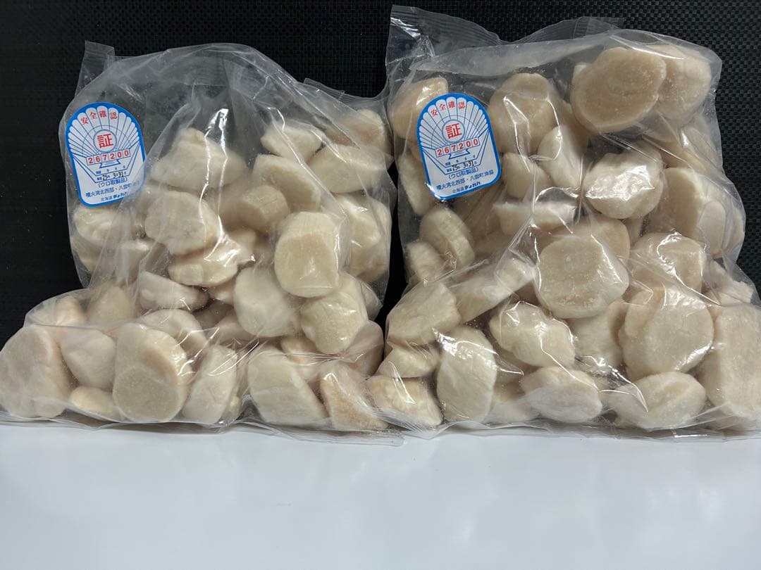 最短金曜日出荷‼️訳アリ‼️刺身用　北海道産冷凍ホタテ貝柱 2kg 特グレード