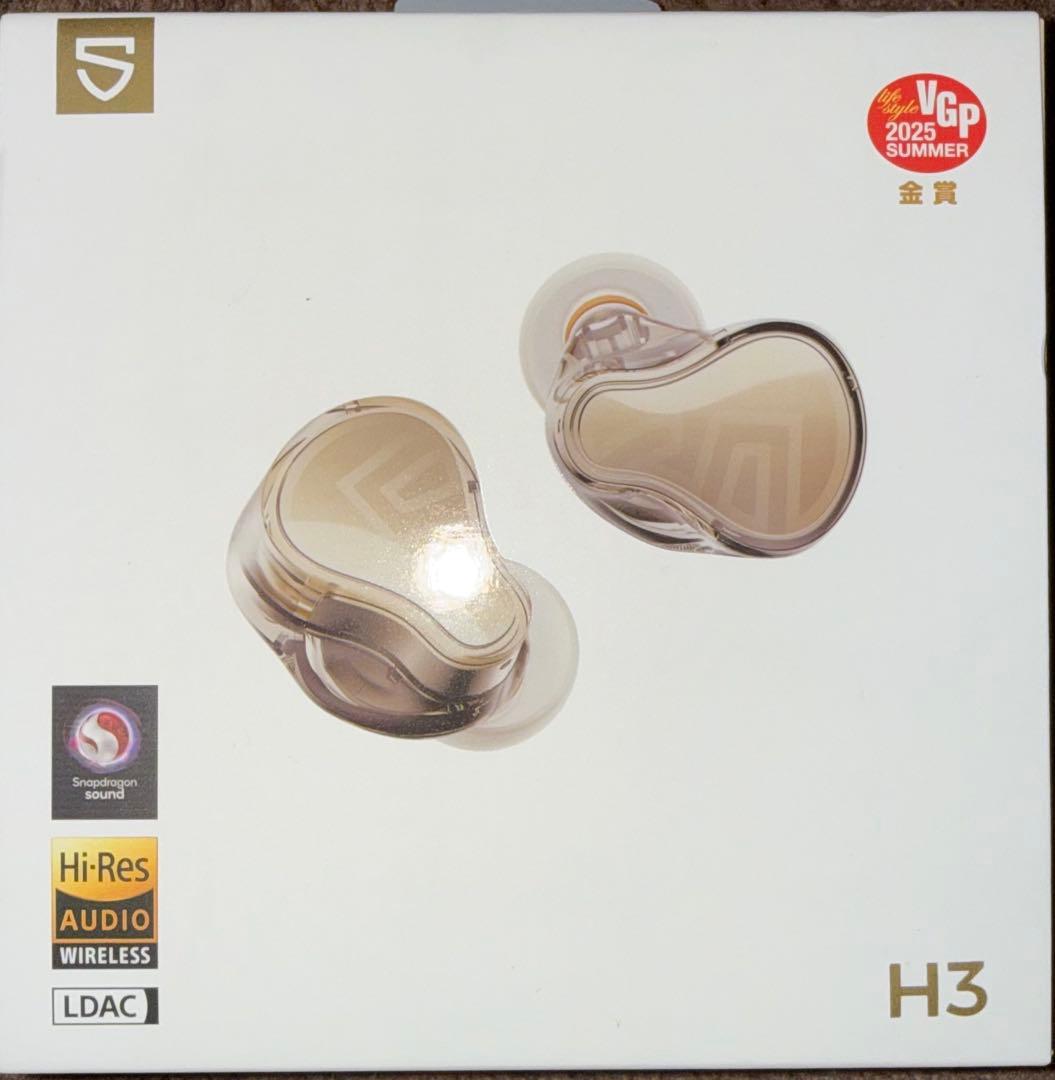 サウンドピーツ H3 Hi-Res LDAC搭載