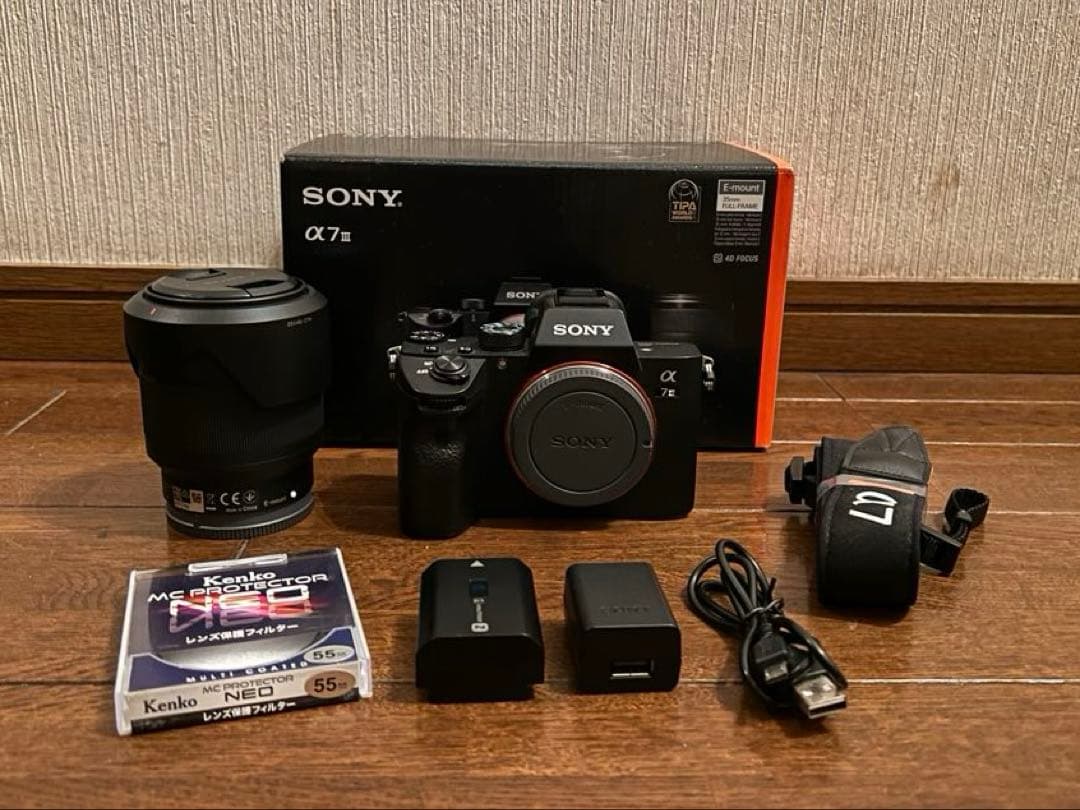 SONY a7Ⅲ ズームレンズキット(ILCE-7M3K)