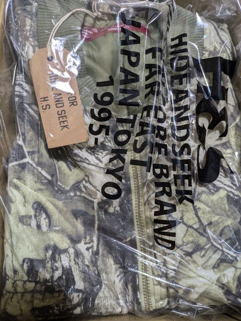 Ｍサイズ　HideandSeek　Camo Zip Work Vest　木村拓哉