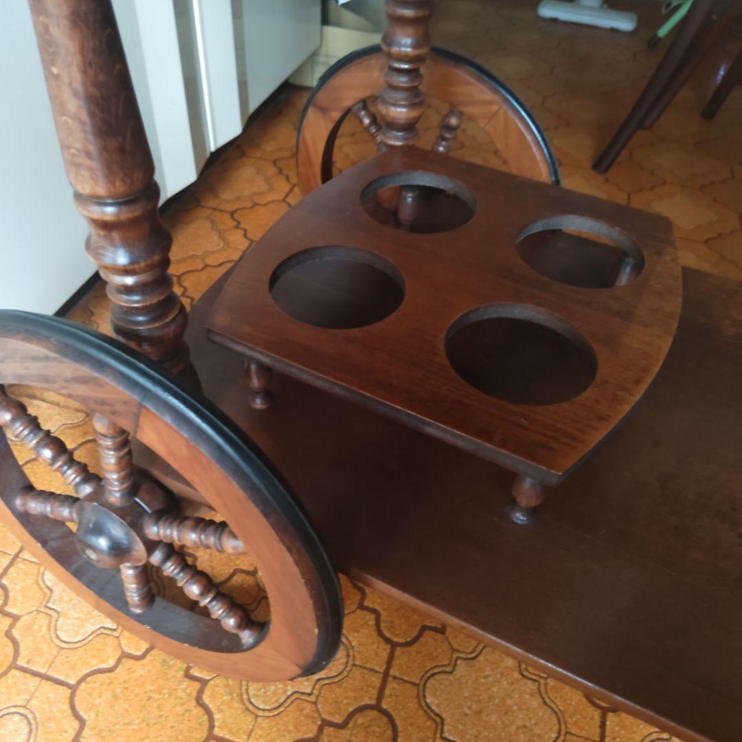 ☆ぺいさま専用☆丸テーブル　バタフライワゴン　オブジェワゴン