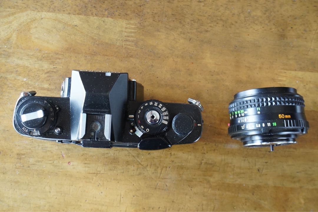 フィルムカメラレンズ　ジャンクセット