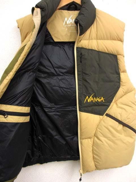 美品 NANGA ナンガ MAZENO RIDGE VEST M