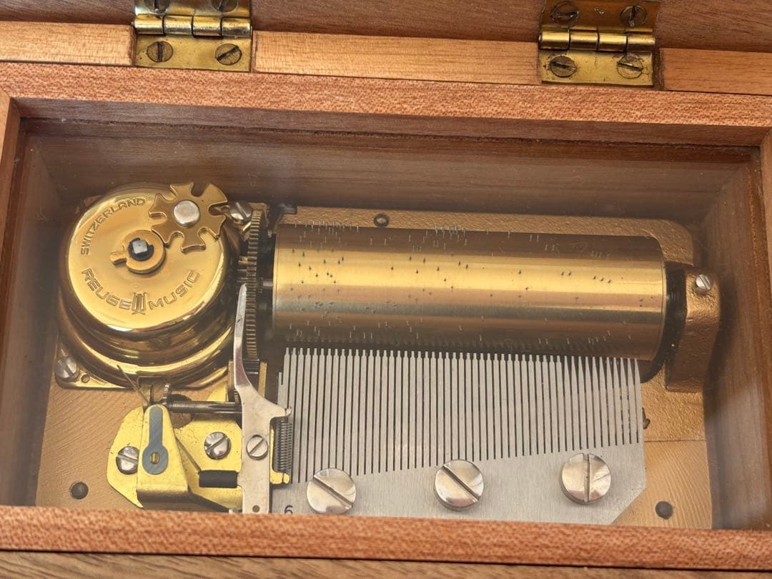 ⚠️動作確認未実施⚠️リュージュ　REUGE　50弁2パート　オルゴール　♪剣の舞