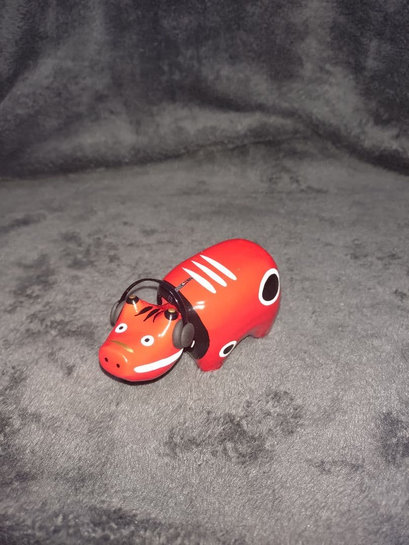 野沢民芸　ヘッドフォンべこ1号　新品未開封