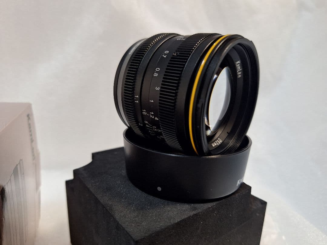 KAMLAN 50mm F1.1 フジフイルムX用 素人 Fuji XF