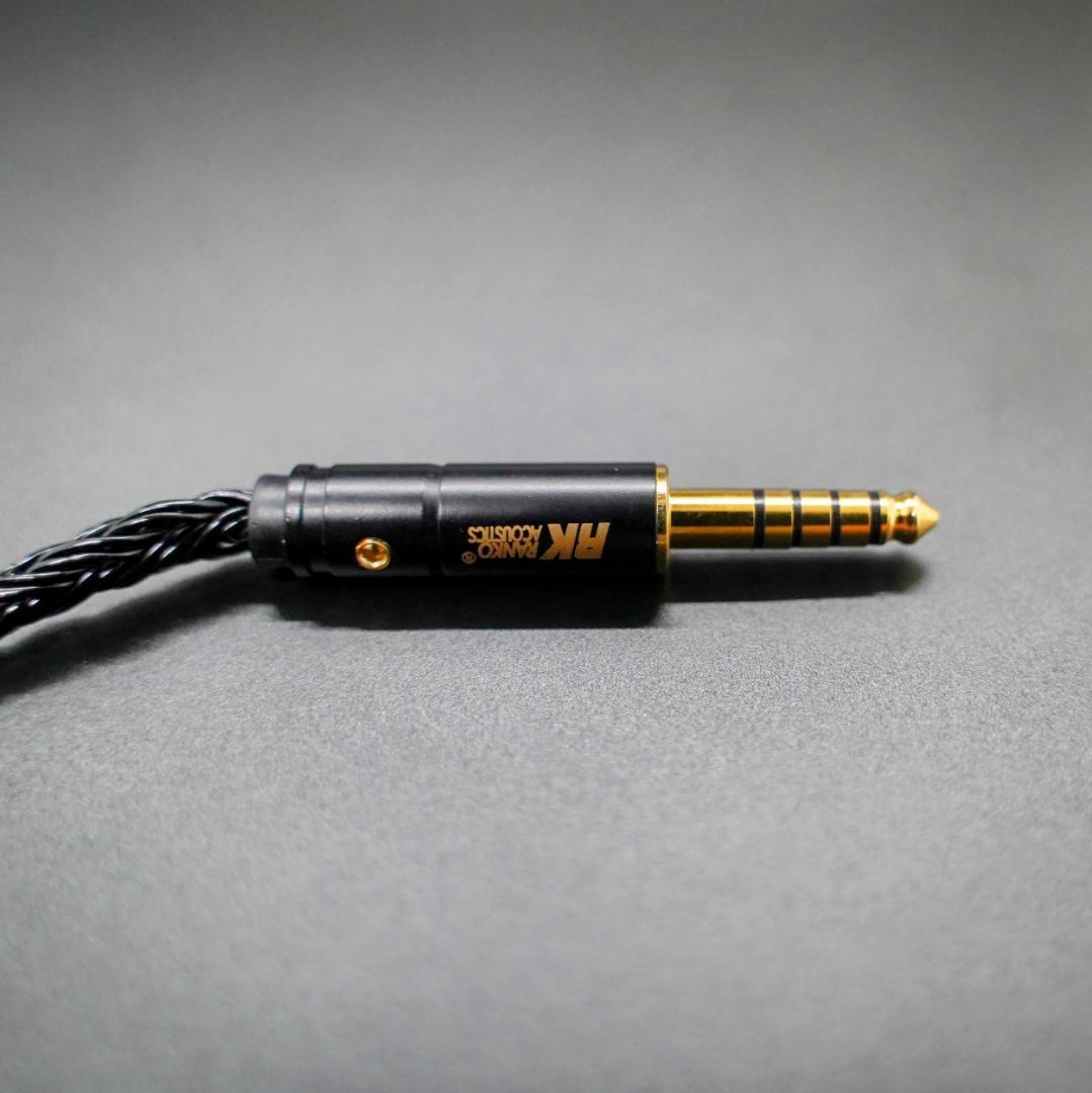 超高評価! SONY MDR-1A 用 最高スペック16芯 OCC銀メッキ 黒