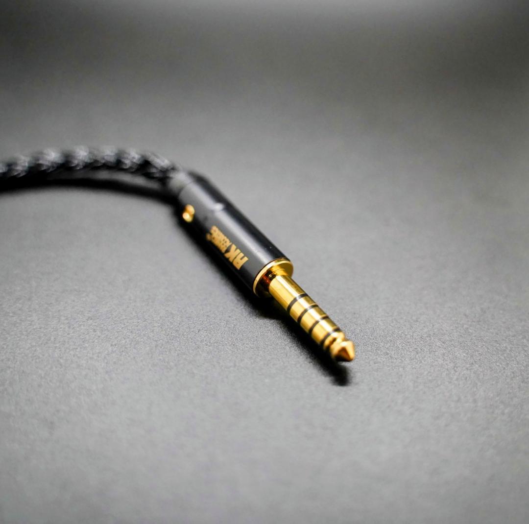 超高評価! SONY MDR-1A 用 最高スペック16芯 OCC銀メッキ 黒