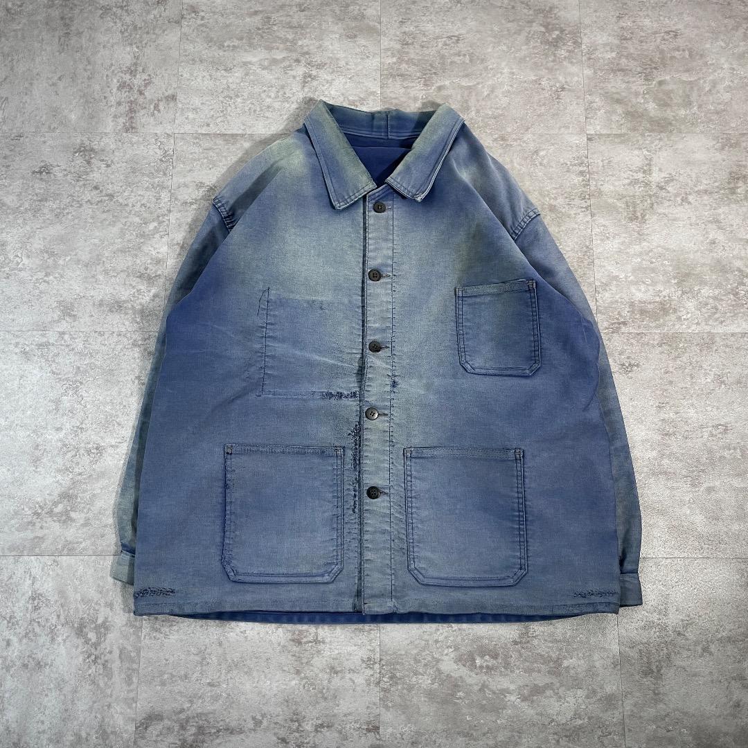 60s モールスキン フレンチワークジャケット