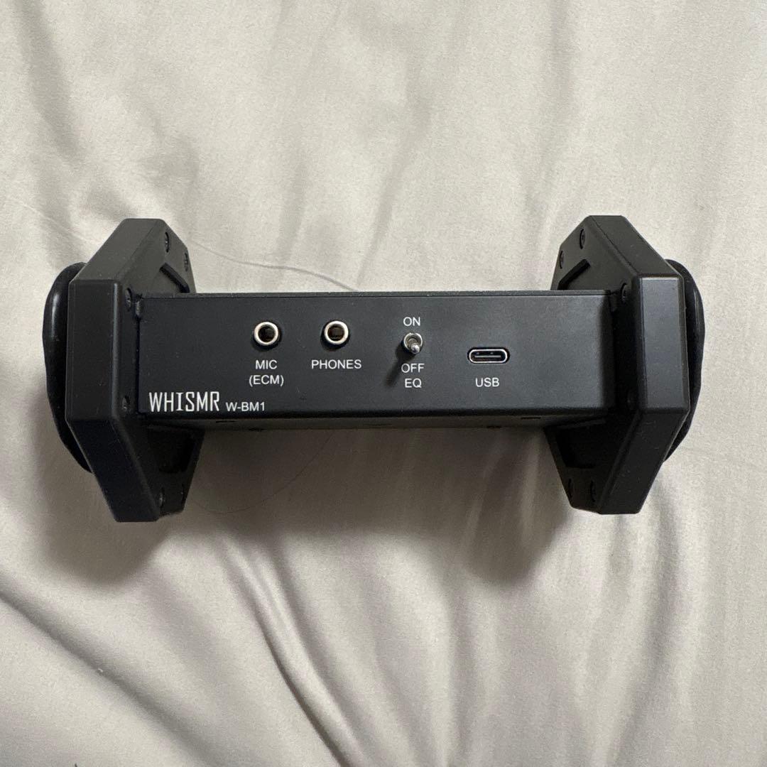 ASMR　WHISMR バイノーラルマイク Type-Cのみで録音可能