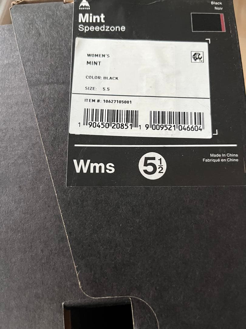 BURTON Imperial スノーボードブーツ 女性用 ブラック