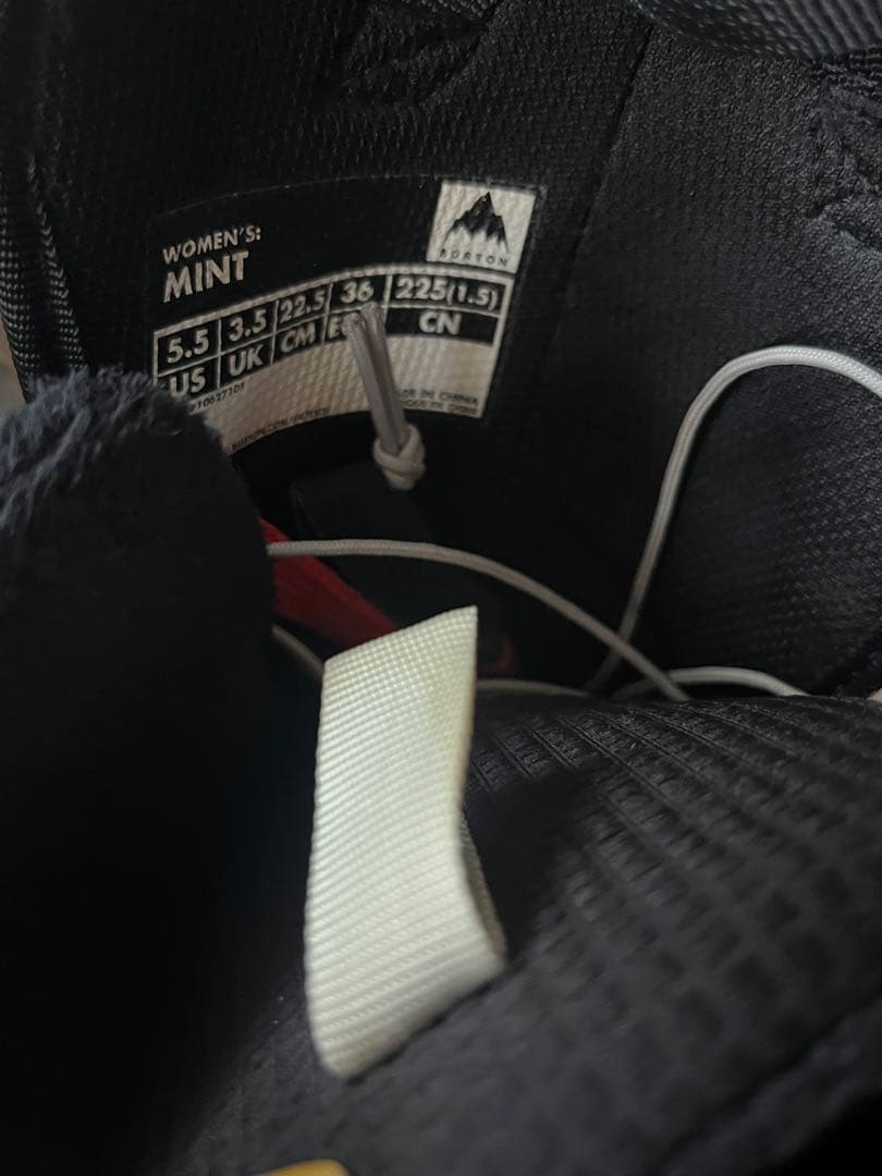 BURTON Imperial スノーボードブーツ 女性用 ブラック