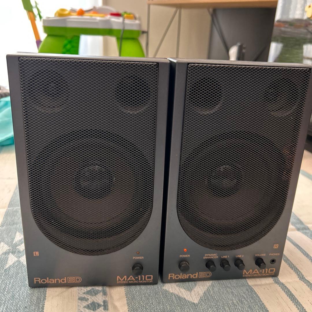 明日まで［値下げOK］Roland MA-110 アクティブスピーカー
