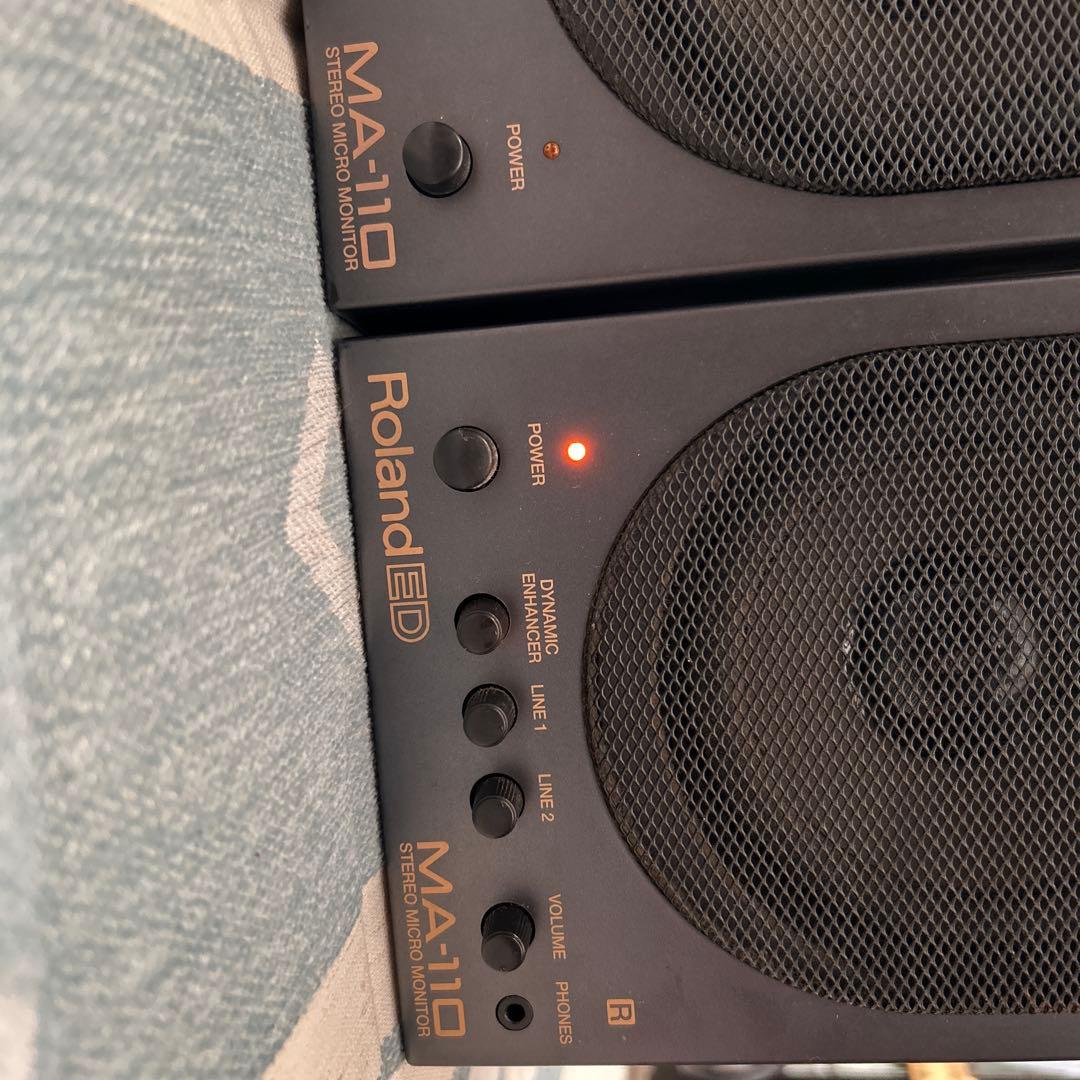 明日まで［値下げOK］Roland MA-110 アクティブスピーカー