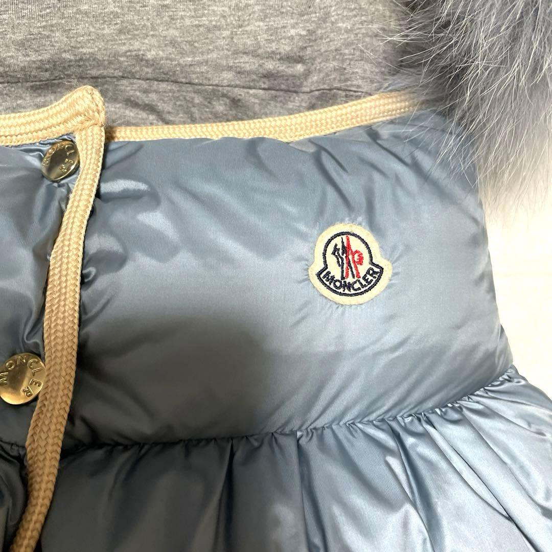 12月限定値下げ‼︎ モンクレール ベビーカー ケープ カバー　ダウン　防寒