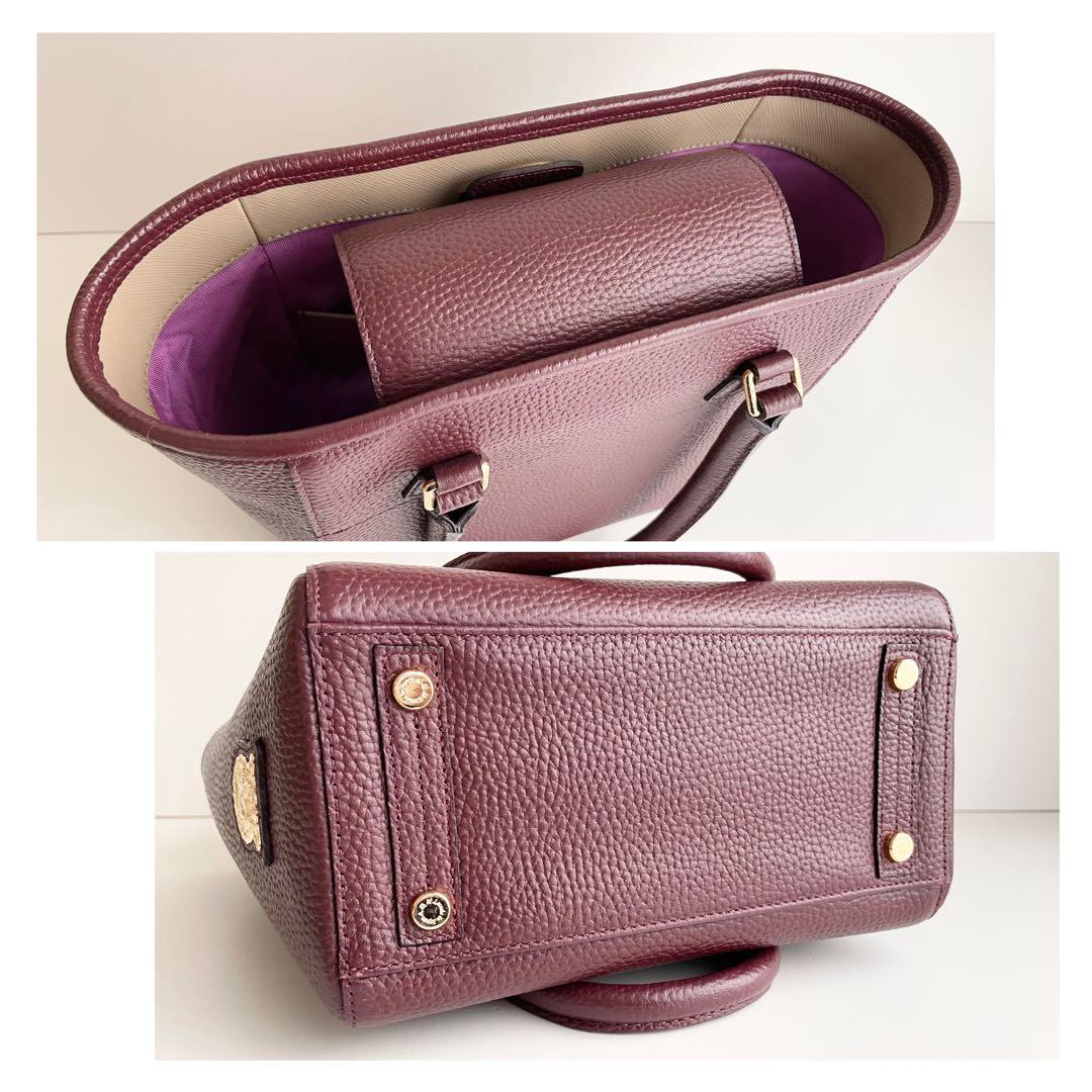 ADMJ エーディーエムジェー ベラトート ハンドバッグ ターンロック ほぼ新品