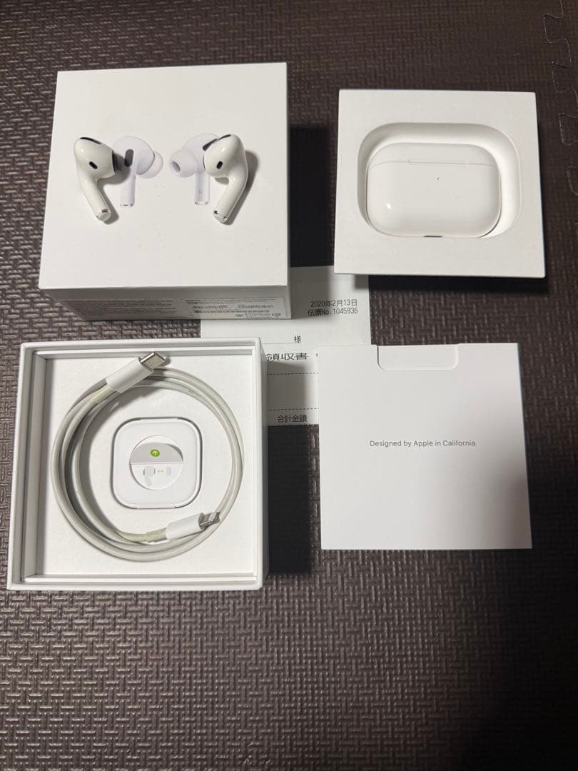 超美品　AirPods Pro 第1世代 付属品全付