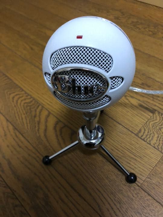 実況用マイク　blue 