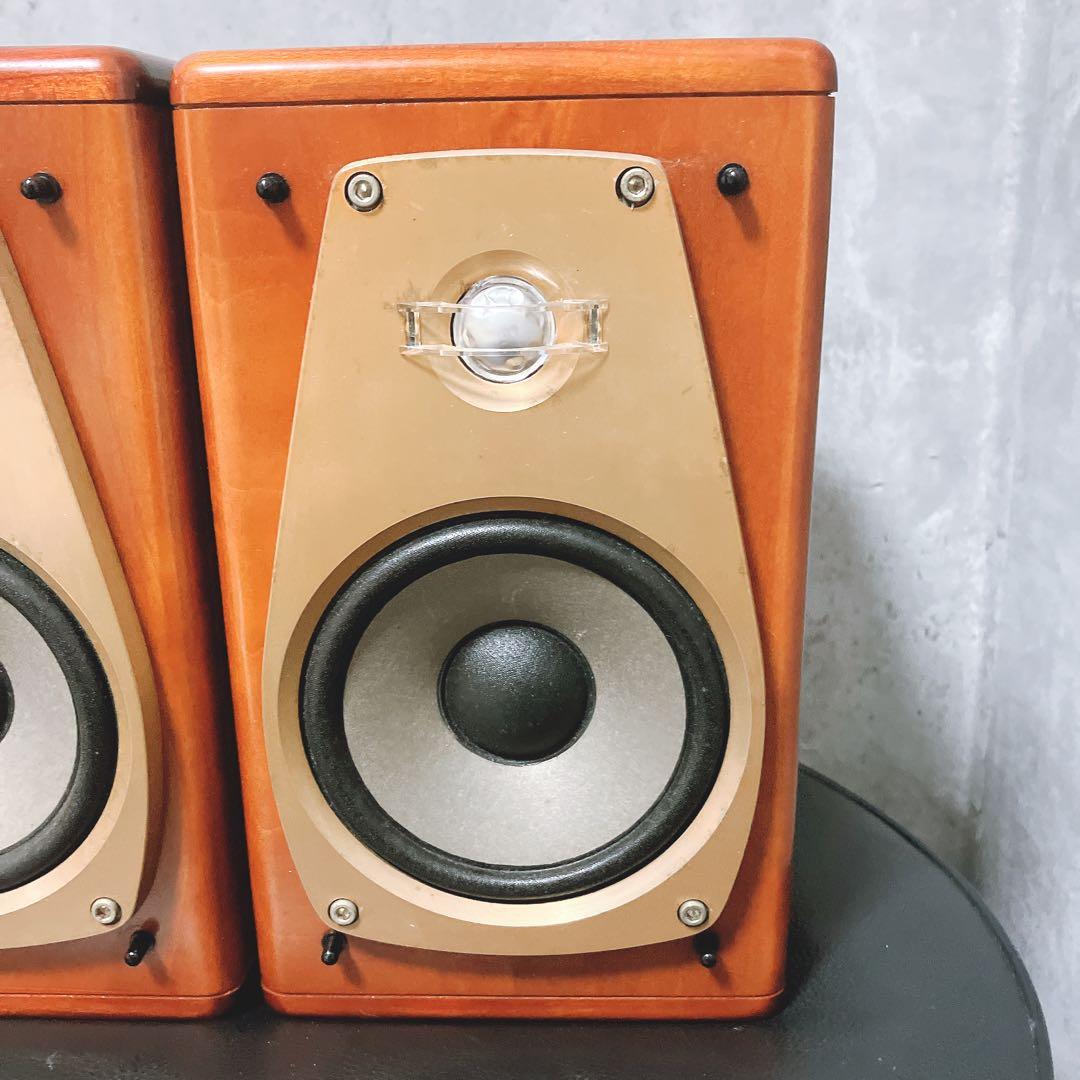 【良品】Victor SX-V05スピーカー 木製キャビネット ブックシェルフ