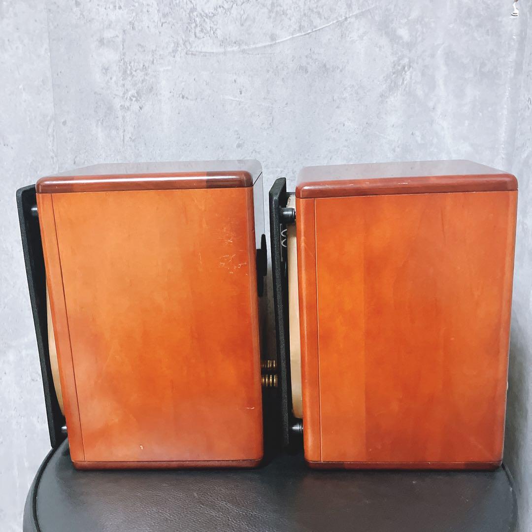 【良品】Victor SX-V05スピーカー 木製キャビネット ブックシェルフ