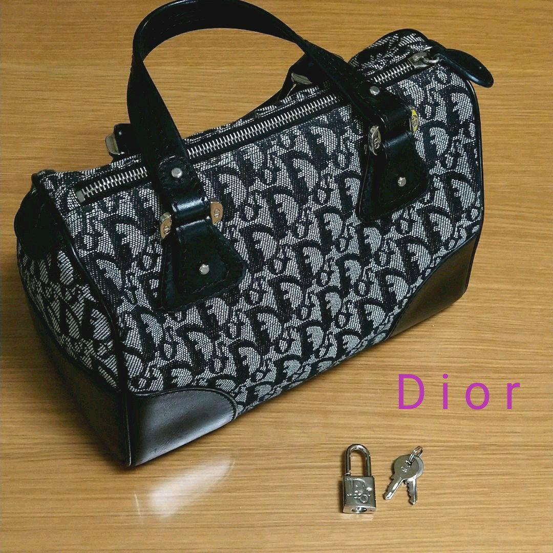美品♥ディオール　トロッター ミニボストン