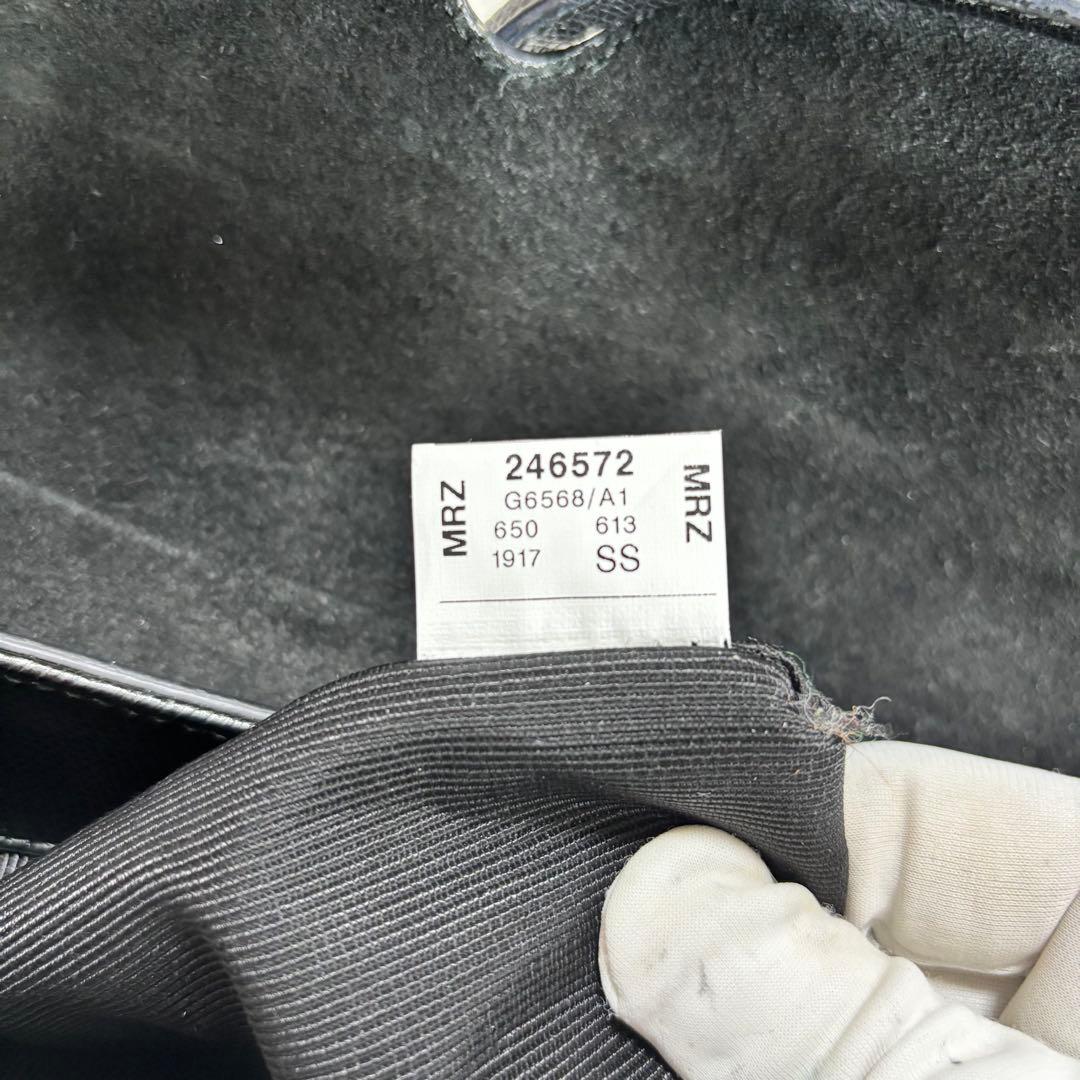 美品 FURLA フルラ レザー 2WAY ハンドバッグ ブラック 246572