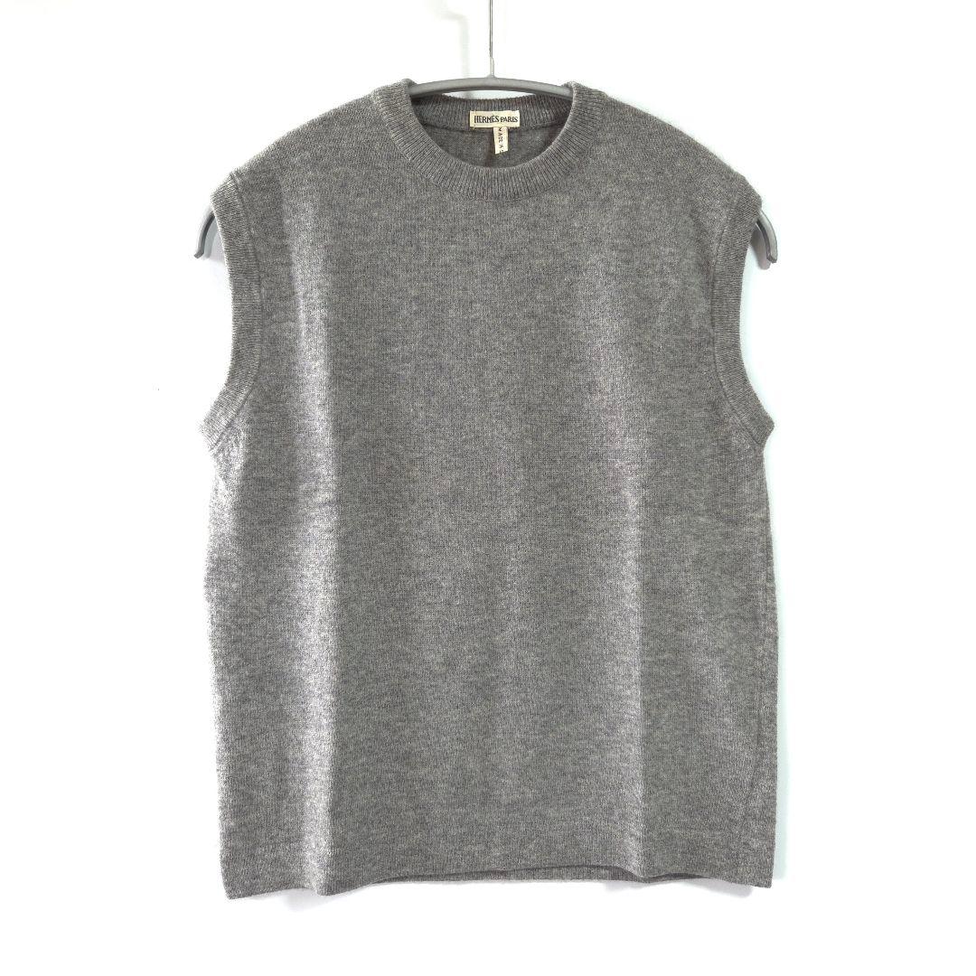 HERMES マルジェラ期 カシミヤベスト グレー エルメス