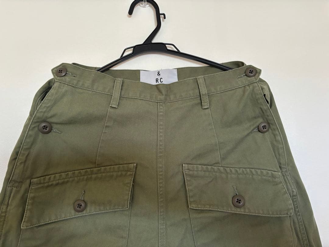 &RC ミリタリーユーティリティパンツ