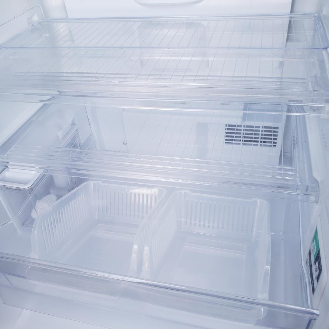 シャープ 3ドア冷蔵庫 SJ-GW35F-R どっちでもドア プラズマクラスター