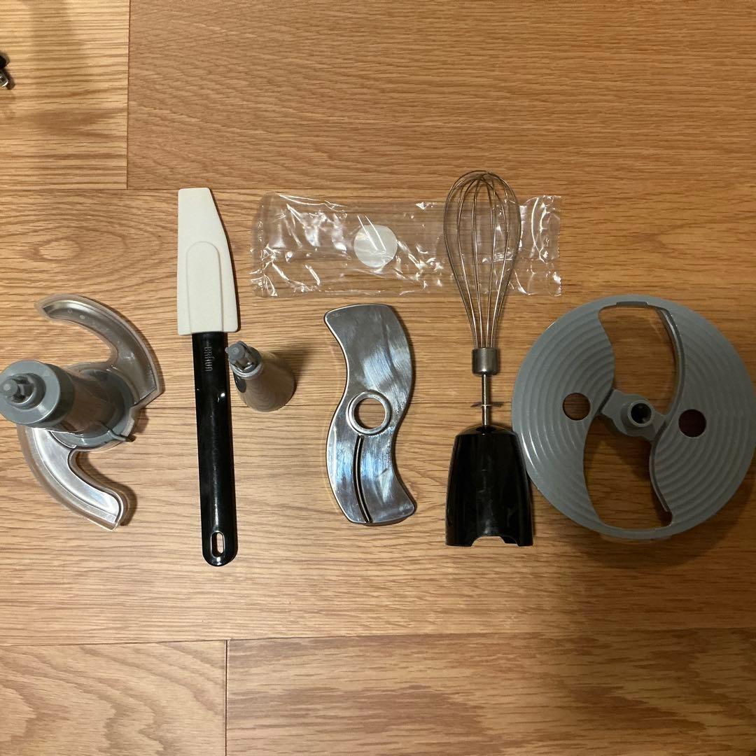 BRAUN マルチクイック 9 ハンドブレンダー MQ 9195XLS 付属品