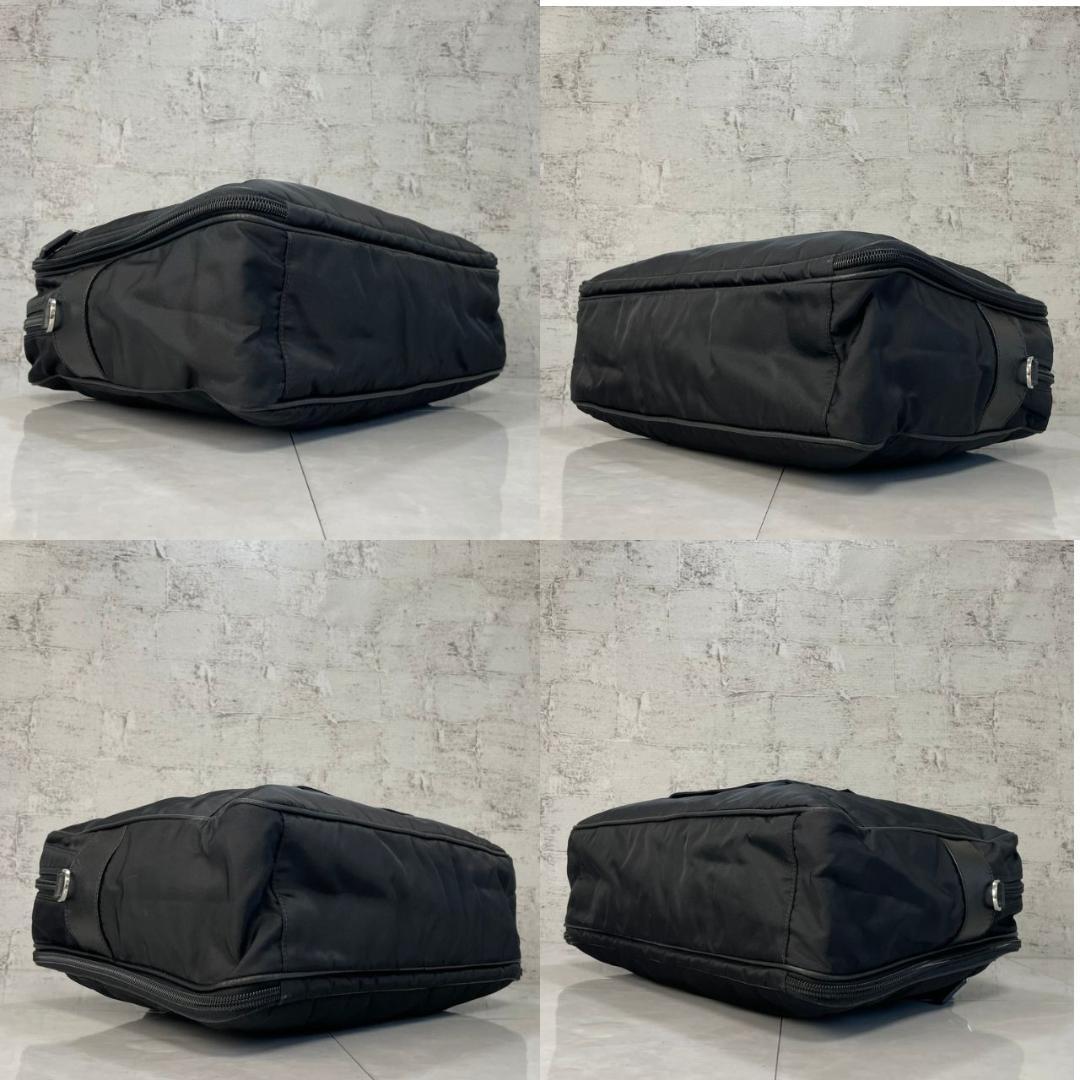 PRADA ボストンバッグ プラダ 2way ビジネスバッグ 2VE407 黒
