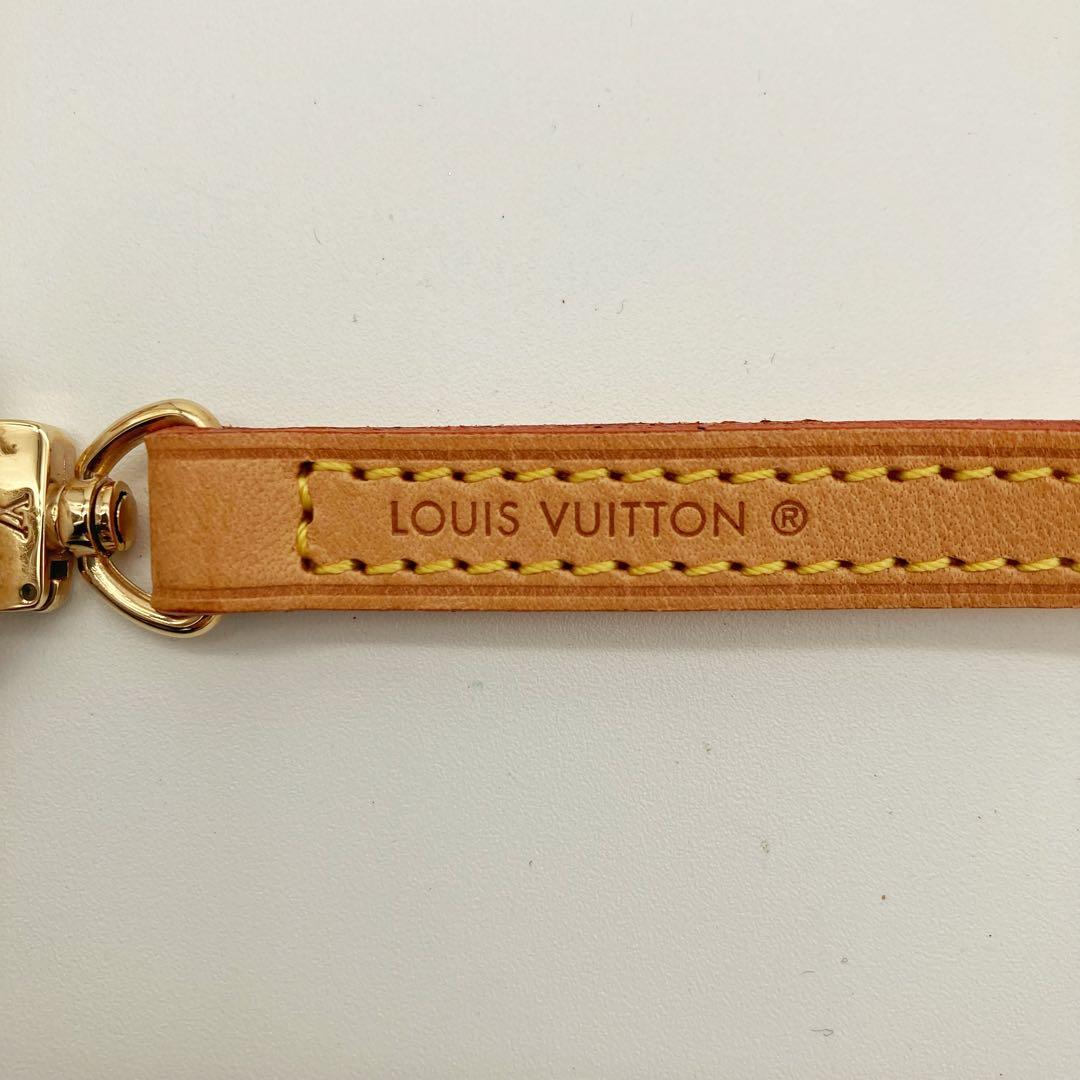 極美品 ルイヴィトン ショルダーストラップ ベルト 肩紐 ヌメ革 1.2×120