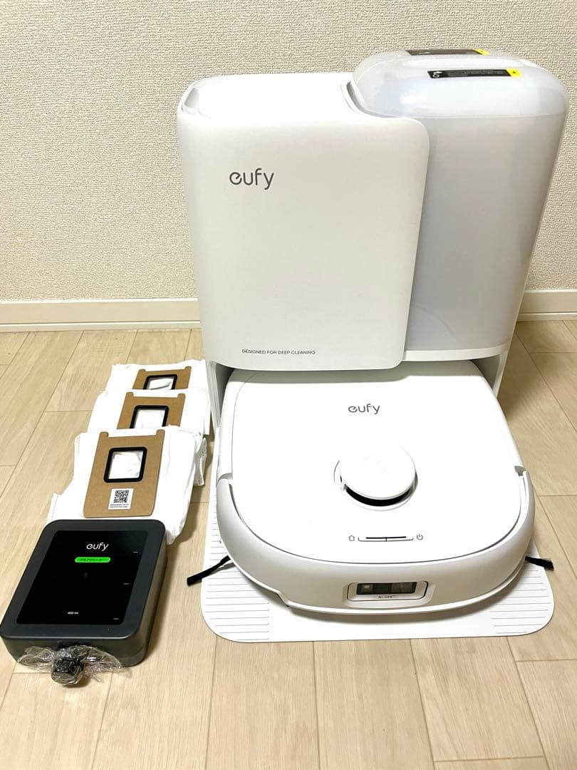 Eufy Robot Vacuum Omni E25 ホワイト＋ダストバッグ3
