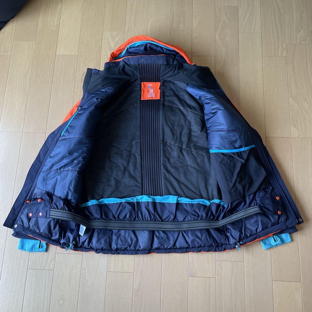 サロモン　SALOMON スキーウェア上下　サイズM （L相当）中古