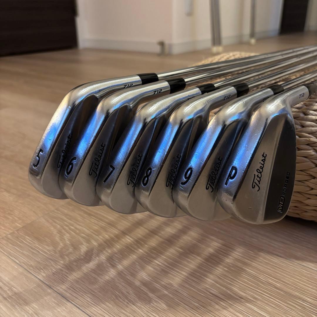 名器　MB712 ダイナミックゴールドs200 6本セット　タイトリスト