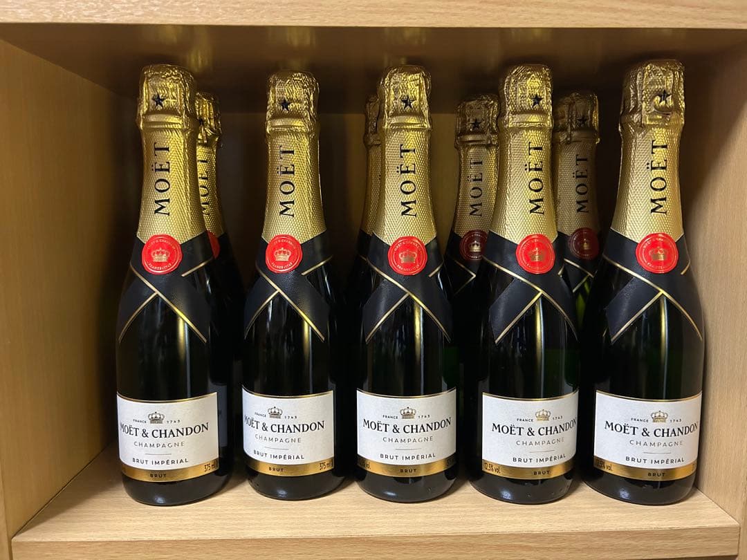 モエシャン ハーフボトル 375ml 10本 新品未開封