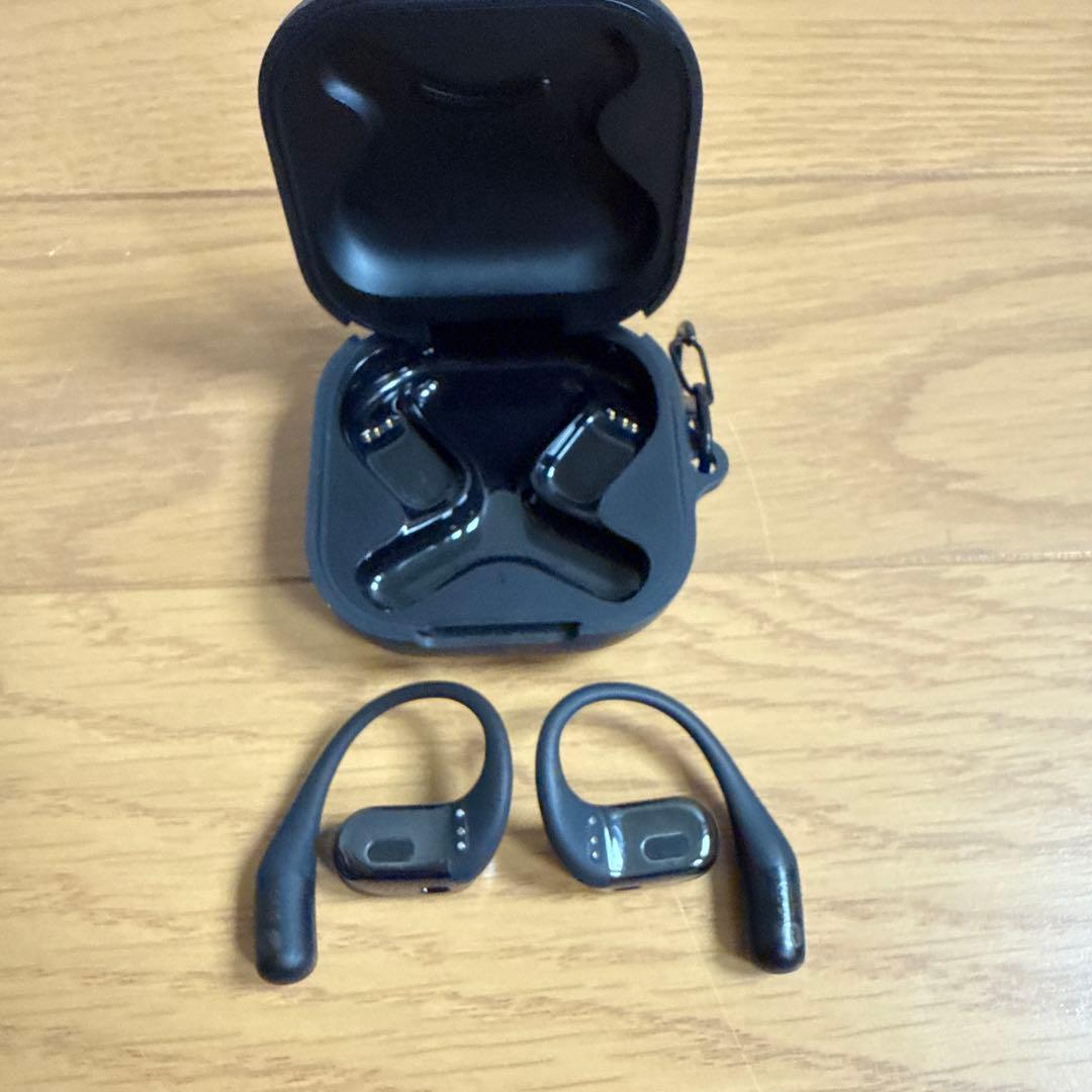 【毎日100円値下中】SHOKS ショックス オープンフィット 黒色