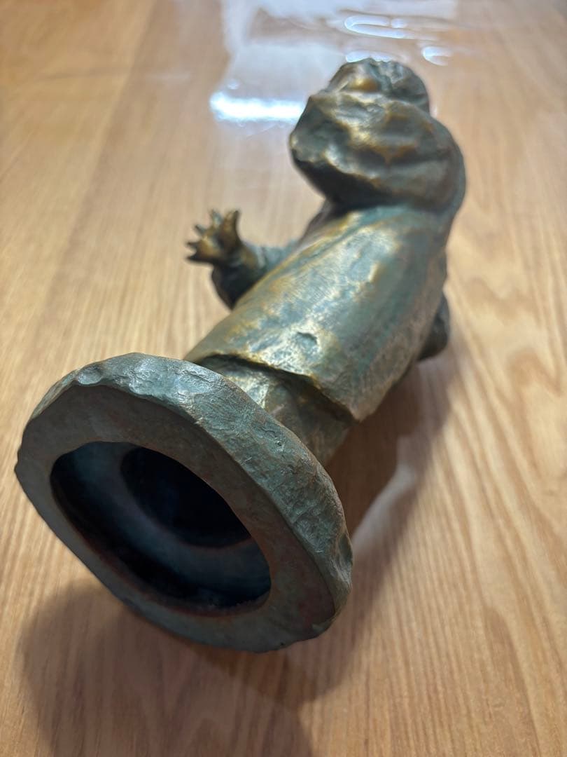 北村西望 喜ぶ少女 ブロンズ 置物