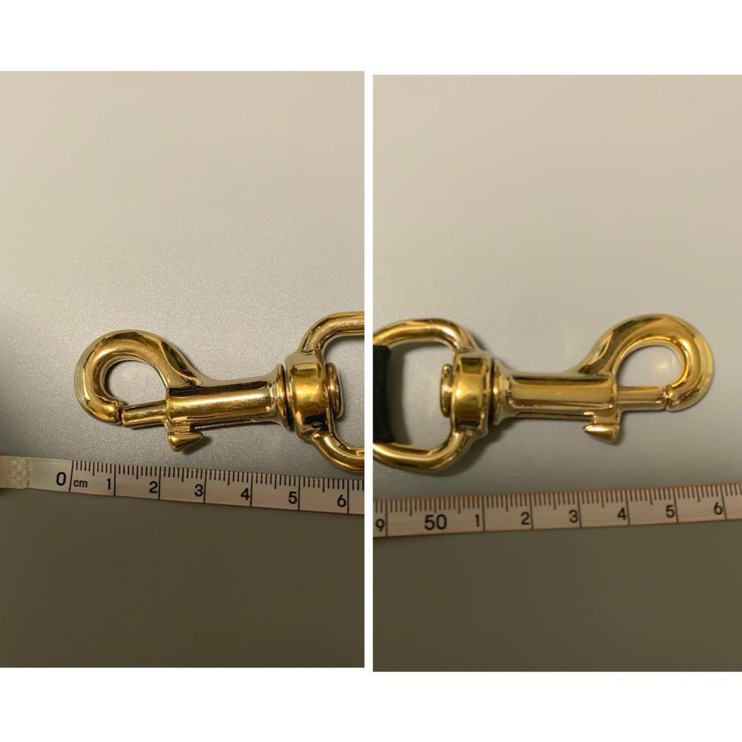 E65.グッチ【インターロッキング/ゴールド◆ ウォレットチェーン】レザー GG