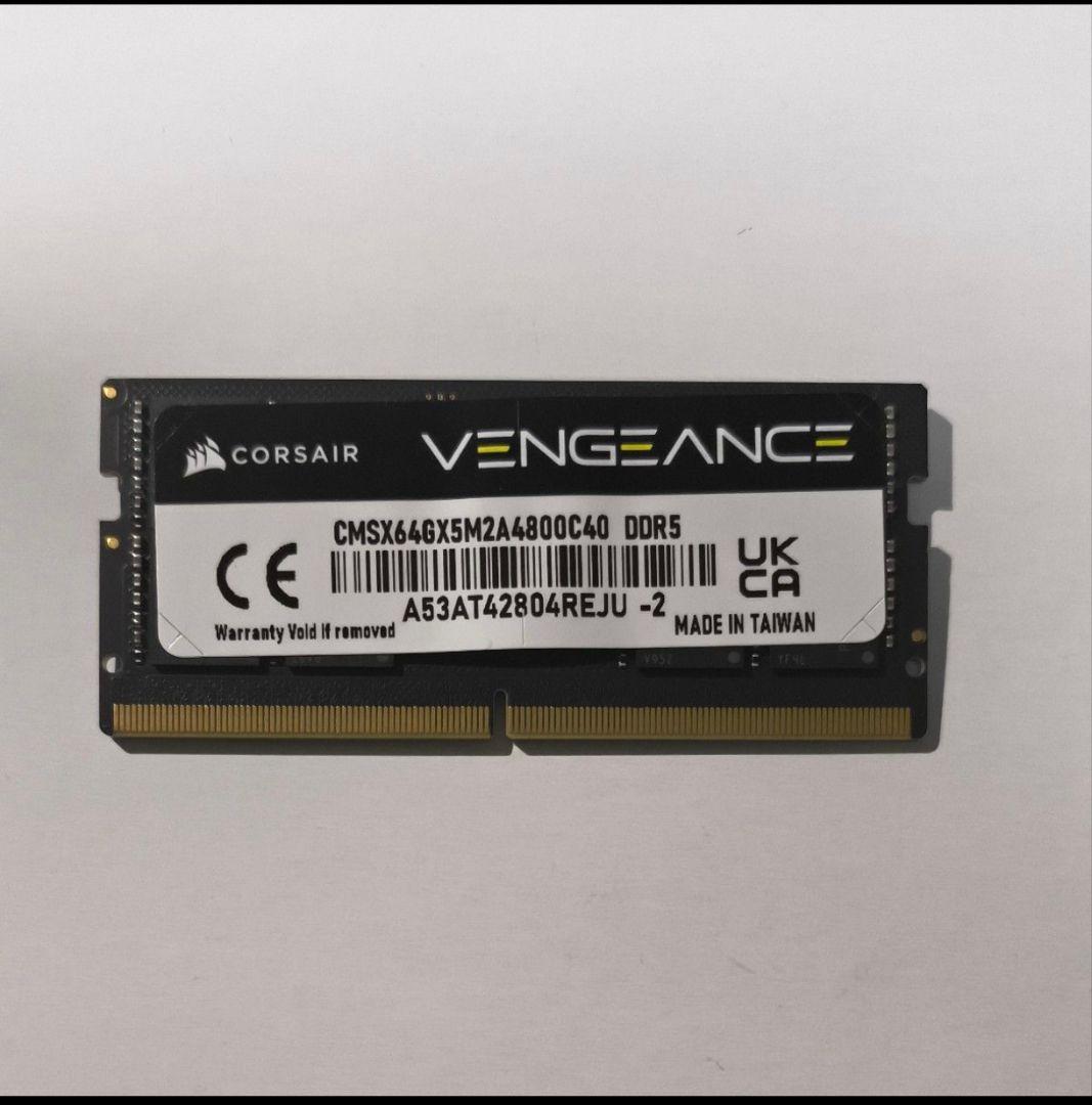 CORSAIR VENGEANCE DDR5 メモリー 32GB　ノート用