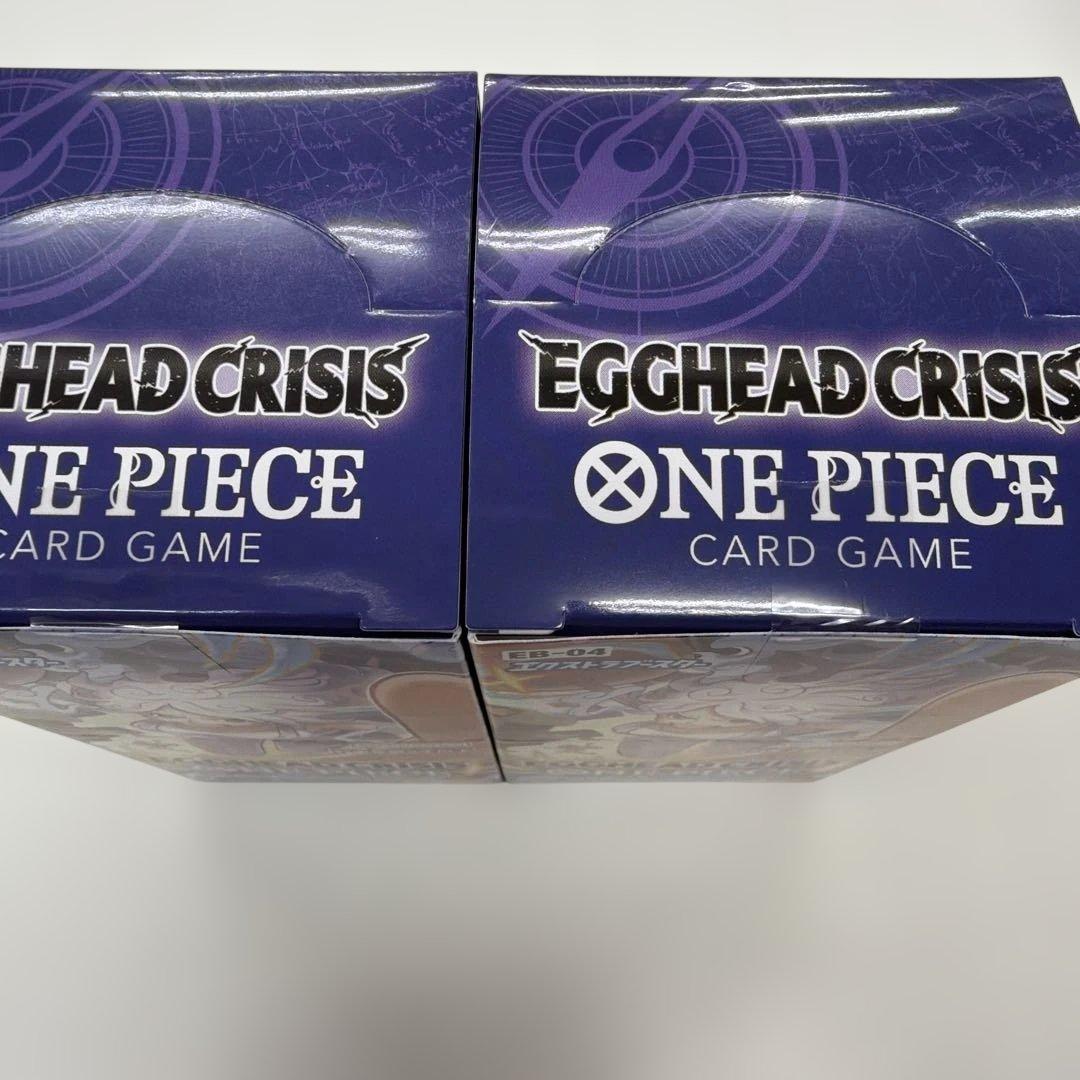 ワンピースカードEGGHEAD CRISIS エッグヘッド 2box テープあり