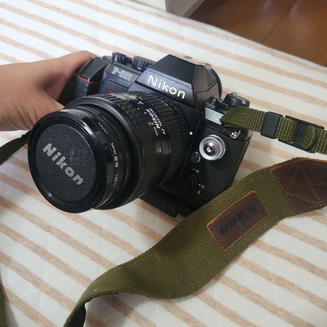 Nikon F-501 一眼レフカメラ nikkor レンズ フィルム