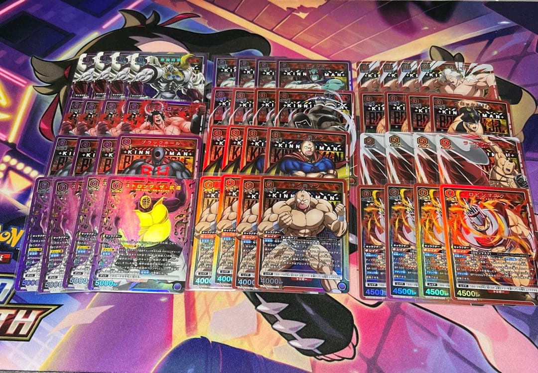 ユニオンアリーナ キン肉マン SR以下4コンセット③