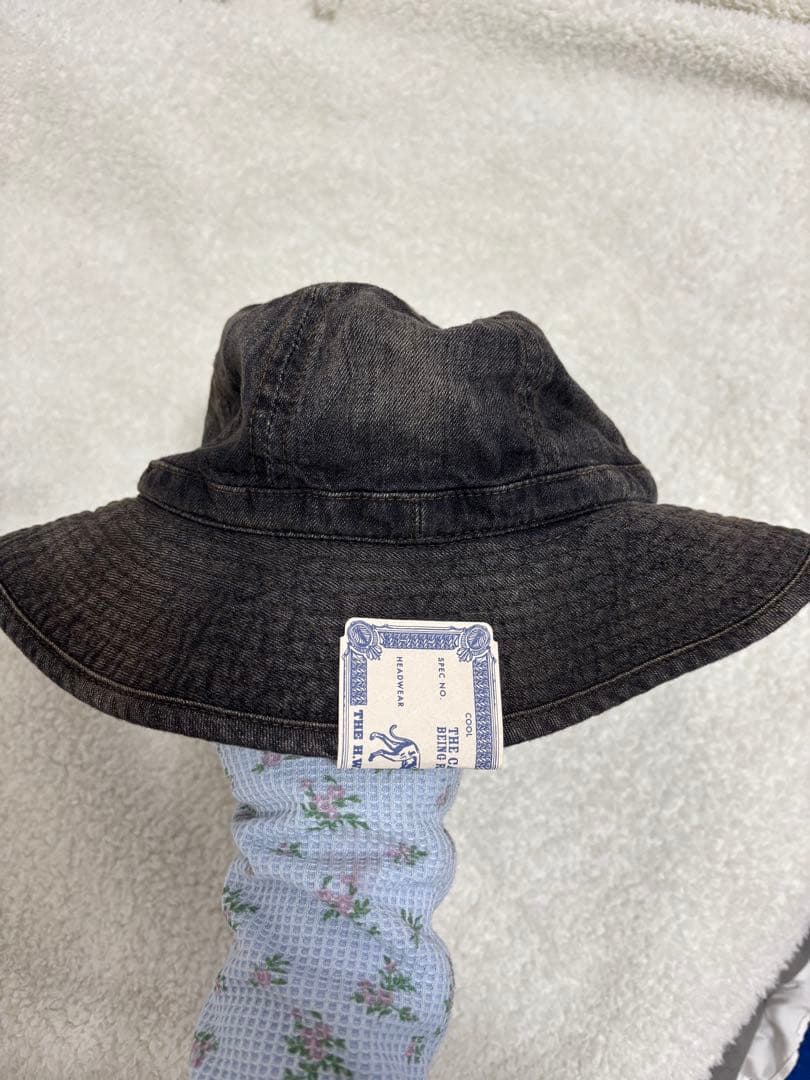 H.W.DOG 【VINTAGE DENIM FATIGUE HAT 】