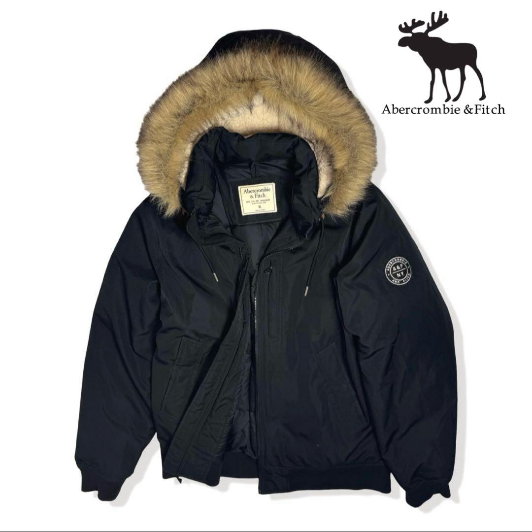 Abercrombie&Fitch｜ブラックミリタリージャケットXL平成Y2k