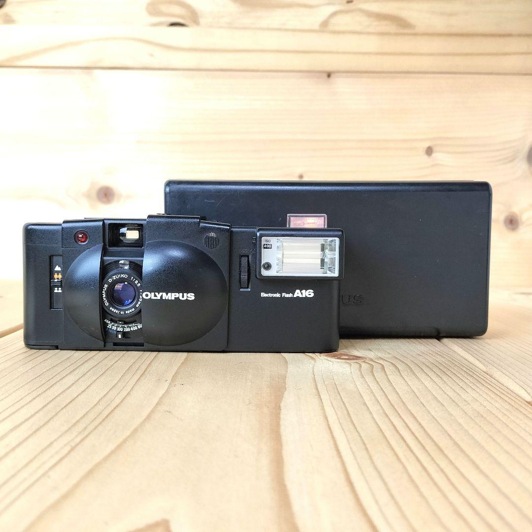 ★動作確認済、化粧箱付き★OLYMPUS オリンパス XA2＋A16 フラッシュ